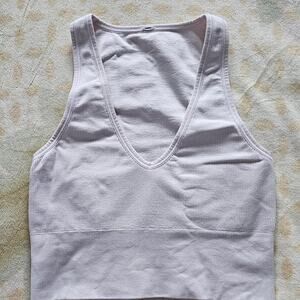 Athleta XS Aurora Ribbed Top